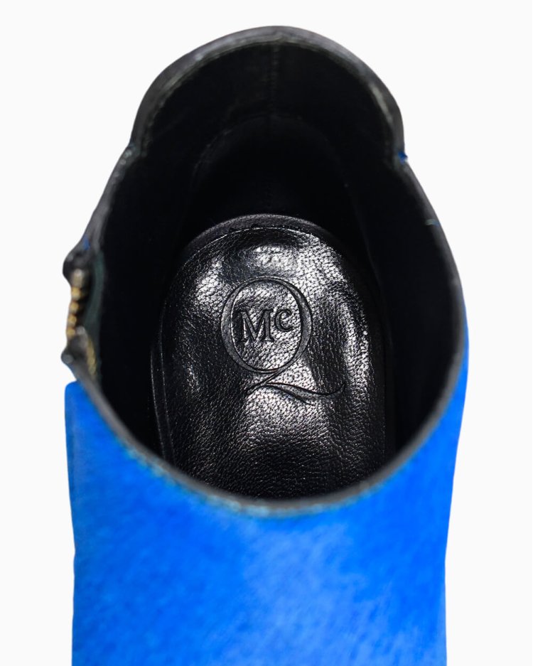 Sapato Alexander McQueen Original Cavalino Azul feminino